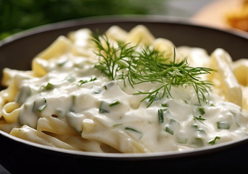 Taste & Trust Ready To Eat Creamy Cheese Pasta with rich cheese sauce and Italian pasta